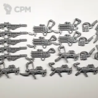 Описание картинки Necron Immortals | Deathmarks от Doom Brigade по цене 1 170руб | Свободный Рынок Миниатюр - СРМ