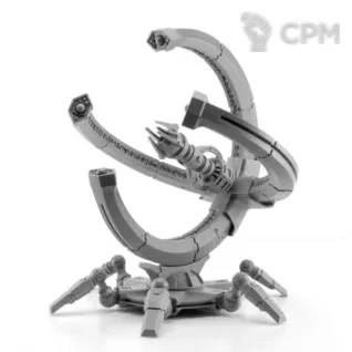Описание картинки Necron Sentry Pylon with Gauss exterminator от Doom Brigade по цене 1 800руб | Свободный Рынок Миниатюр - СРМ