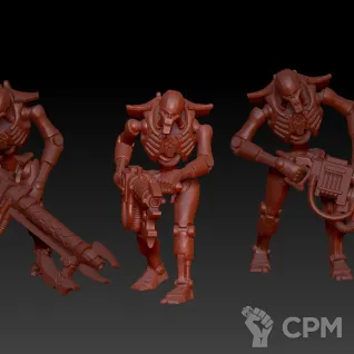 Описание картинки Warriors (9E) от Laboratory of Chaos по цене 550руб | Свободный Рынок Миниатюр - СРМ