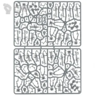 Описание картинки Necron Warriors + Canoptek Scarabs (2 литника) от WebWay по цене 1 760руб | Свободный Рынок Миниатюр - СРМ