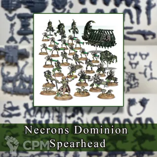Описание картинки Necrons Dominion Spearhead от SaJRa по цене 6 500руб | Свободный Рынок Миниатюр - СРМ