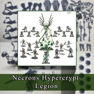 Описание картинки Necrons Hypercrypt Legion от SaJRa по цене 3 900руб | Свободный Рынок Миниатюр - СРМ