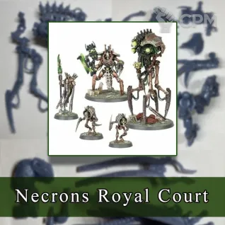 Описание картинки Necrons Royal Court от SaJRa по цене 1 650руб | Свободный Рынок Миниатюр - СРМ