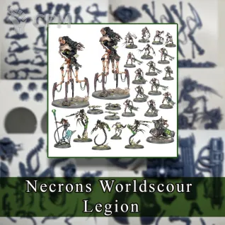 Описание картинки Necrons Worldscour Legion от SaJRa по цене 5 000руб | Свободный Рынок Миниатюр - СРМ