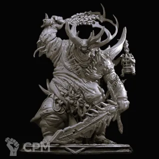 Описание картинки Великий Нечистый. от Shizoface по цене 1 800руб | Свободный Рынок Миниатюр - СРМ