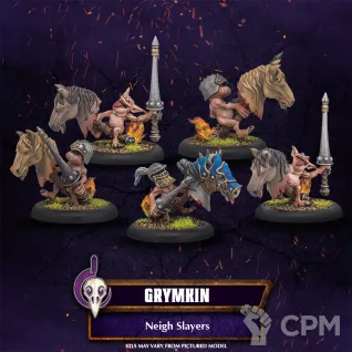 Описание картинки Neigh Slayers от Manufactorum76 по цене 330руб | Свободный Рынок Миниатюр - СРМ