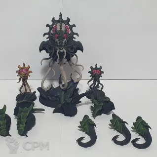 Описание картинки 120 Hormagaunts + Hive Tyrant + Neurotyrant + Zoanthropes от mcabba по цене 12 000руб | Свободный Рынок Миниатюр - СРМ