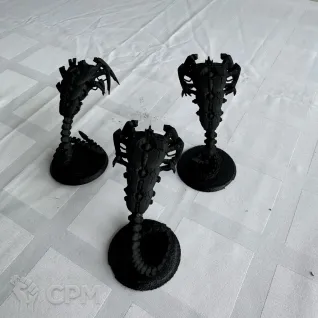 Описание картинки Canoptek Wraiths от mak6389 по цене 900руб | Свободный Рынок Миниатюр - СРМ
