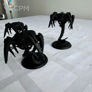 Описание картинки Canoptek Wraiths от mak6389 по цене 900руб | Свободный Рынок Миниатюр - СРМ