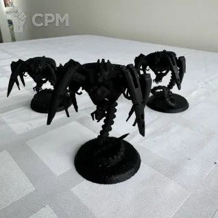 Описание картинки Canoptek Wraiths от mak6389 по цене 900руб | Свободный Рынок Миниатюр - СРМ