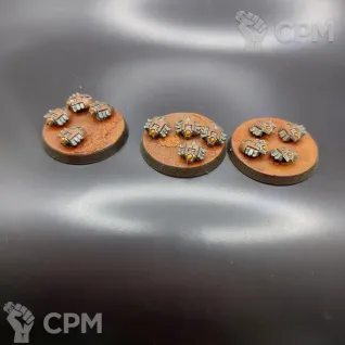 Описание картинки 3 базы скарабов, пластик, покрас от V130177@mail.ru по цене 600руб | Свободный Рынок Миниатюр - СРМ