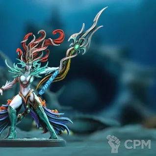 Описание картинки Nemenis, Abyss Nymph Mistress - With Legs от Troster по цене 300руб | Свободный Рынок Миниатюр - СРМ