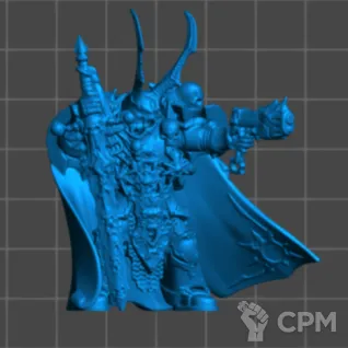 Описание картинки Chaos Lord - Dark Vengeance от Магазин Альфария по цене 220руб | Свободный Рынок Миниатюр - СРМ