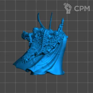 Описание картинки Chaos Lord - Dark Vengeance от Магазин Альфария по цене 220руб | Свободный Рынок Миниатюр - СРМ