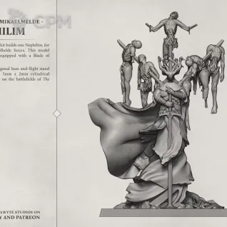 Описание картинки Nephilim от PocketSized Prints по цене 1 250руб | Свободный Рынок Миниатюр - СРМ