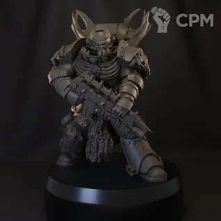 Описание картинки Chaos Space Marines Legionaries (10шт) от Studio Cockatoo по цене 1 815руб | Свободный Рынок Миниатюр - СРМ