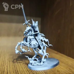 Описание картинки Knight of shrouds on steed от Lordofslaughter по цене 1 500руб | Свободный Рынок Миниатюр - СРМ