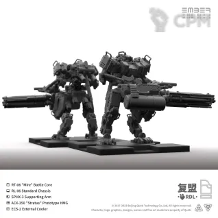 Описание картинки EMBER Obsidian Protocol - RDL Core (предзаказ) от Mini Wargame по цене 9 950руб | Свободный Рынок Миниатюр - СРМ