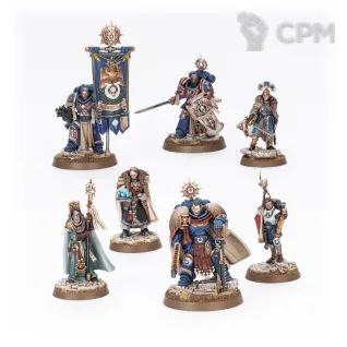 Описание картинки Captain Titus and The Wardens of Ultramar от Dark Heresy по цене 2 100руб | Свободный Рынок Миниатюр - СРМ