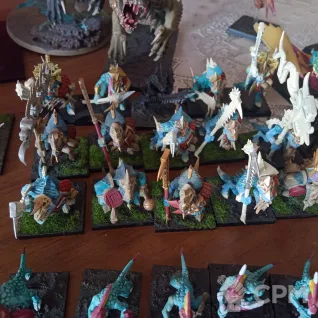 Описание картинки Lizardmen / Seraphon от Акис по цене 50 000руб | Свободный Рынок Миниатюр - СРМ