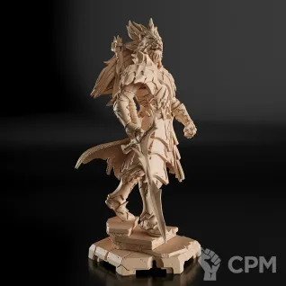 Описание картинки Orstein Фигурка (Dark Souls) от GAS3TXD  по цене 2 900руб | Свободный Рынок Миниатюр - СРМ