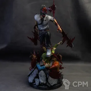 Описание картинки Denji Chainsaw Man от Dark Craft Hobby по цене 20 796руб | Свободный Рынок Миниатюр - СРМ