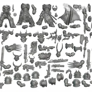 Описание картинки Chosen (2022) от WastelandMiniatures по цене 1 600руб | Свободный Рынок Миниатюр - СРМ