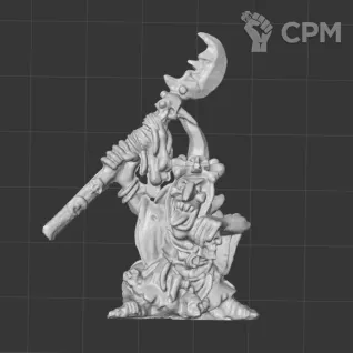 Описание картинки Night Goblin Shamans от White Rhino по цене 299руб | Свободный Рынок Миниатюр - СРМ