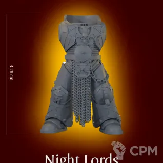 Описание картинки Night Lords bodies V2 от ForgeNight по цене 600руб | Свободный Рынок Миниатюр - СРМ