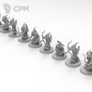 Описание картинки Night Goblins (Bow) от Naggaroth Night по цене 200руб | Свободный Рынок Миниатюр - СРМ