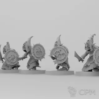 Описание картинки Night Goblins (Sword and Shield) от Naggaroth Night по цене 200руб | Свободный Рынок Миниатюр - СРМ
