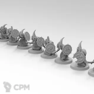 Описание картинки Night Goblins (Sword and Shield) от Naggaroth Night по цене 200руб | Свободный Рынок Миниатюр - СРМ
