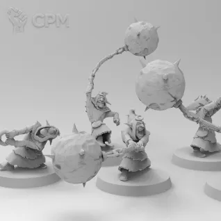 Описание картинки Night Goblins (Fanatic) от Naggaroth Night по цене 200руб | Свободный Рынок Миниатюр - СРМ