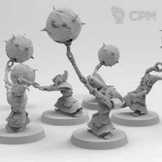 Описание картинки Night Goblins (Fanatic) от Naggaroth Night по цене 200руб | Свободный Рынок Миниатюр - СРМ
