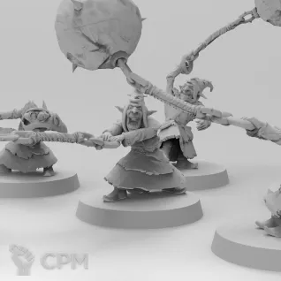 Описание картинки Night Goblins (Fanatic) от Naggaroth Night по цене 200руб | Свободный Рынок Миниатюр - СРМ