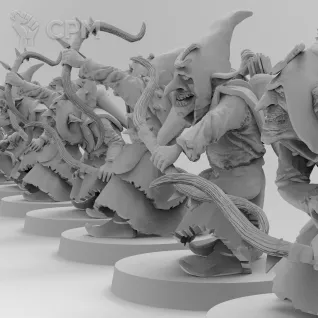 Описание картинки Night Goblins (Bow) от Naggaroth Night по цене 200руб | Свободный Рынок Миниатюр - СРМ