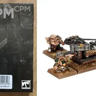 Описание картинки Dwarf Bolt Thrower от zurdo по цене 6 500руб | Свободный Рынок Миниатюр - СРМ