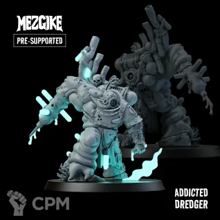Описание картинки Addicted dredger v1 от Age of Printmar по цене 255руб | Свободный Рынок Миниатюр - СРМ