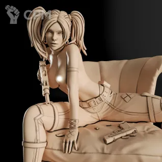Описание картинки Harley Quinn Фигурка (DC) от GAS3TXD  по цене 4 600руб | Свободный Рынок Миниатюр - СРМ