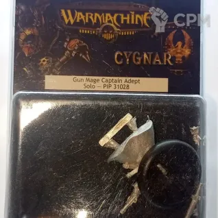 Описание картинки Gun Mage Captain от Amelio по цене 1 000руб | Свободный Рынок Миниатюр - СРМ