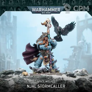 Описание картинки Njal Stormcaller NEW 2025 от VtorushinAdditiveTec по цене 250руб | Свободный Рынок Миниатюр - СРМ