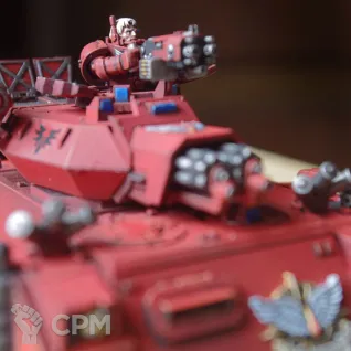 Описание картинки Blood Angels Baal Predator от Biosphere по цене 10 000руб | Свободный Рынок Миниатюр - СРМ
