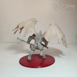 Описание картинки Bloodthirster 2 от WastelandMiniatures по цене 1 650руб | Свободный Рынок Миниатюр - СРМ