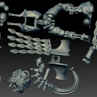 Описание картинки Royal Warden (Scan) от AxeL's Forge по цене 175руб | Свободный Рынок Миниатюр - СРМ