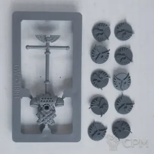 Описание картинки Drop pod Blood Angels icons оригинал от Superguns по цене 250руб | Свободный Рынок Миниатюр - СРМ