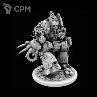 Описание картинки Night Lords Contemptor Dreadnought Ossarion от Стальные Небеса по цене 1 100руб | Свободный Рынок Миниатюр - СРМ