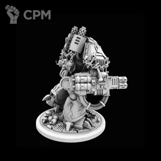 Описание картинки Night Lords Contemptor Dreadnought Ossarion от Стальные Небеса по цене 1 100руб | Свободный Рынок Миниатюр - СРМ