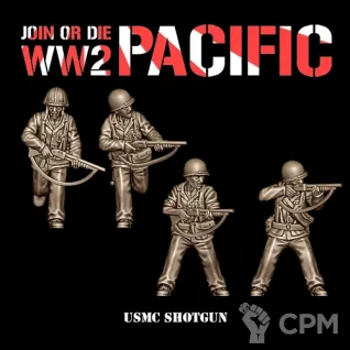 Описание картинки USMC SHOTGUN от 3DPrintClub по цене 95руб | Свободный Рынок Миниатюр - СРМ