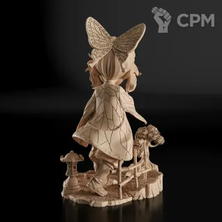 Описание картинки Shinobu Kocho Chibi Фигурка (Kimetsu no Yaiba) от GAS3TXD  по цене 2 900руб | Свободный Рынок Миниатюр - СРМ