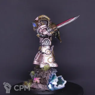 Описание картинки Adeptus Custodes Galatus Dreadnought от Brushsinger по цене 10 230руб | Свободный Рынок Миниатюр - СРМ